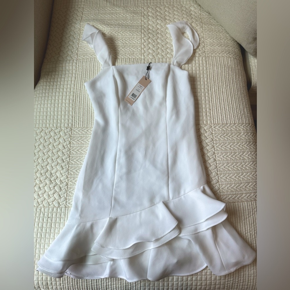 BCBgeneration white mini dress